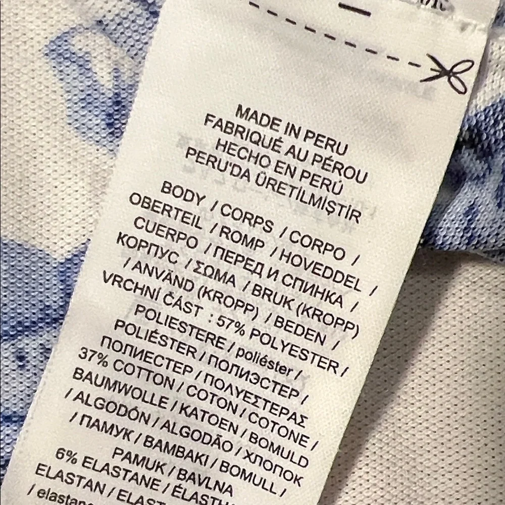 Polo Golf Ralph Lauren Floral Top size Medium - Picture 13 of 15